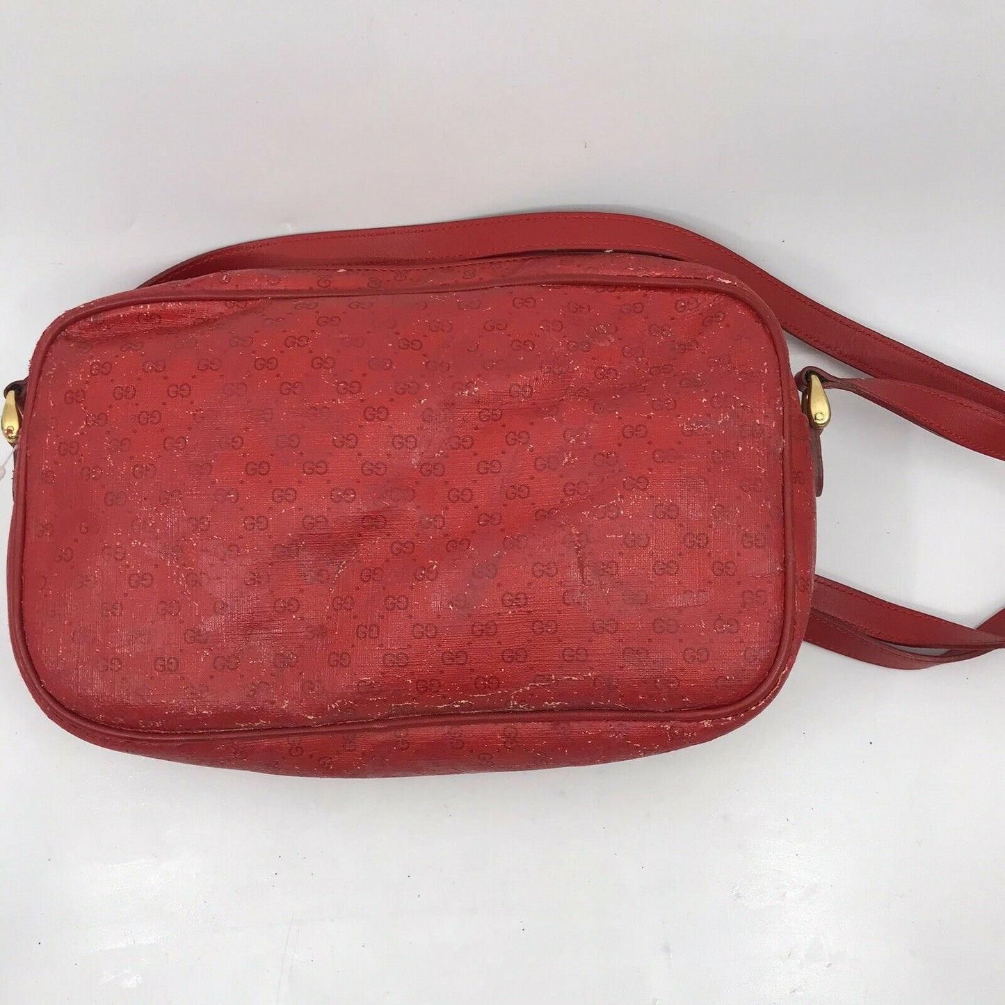GUCCI Vintage Red Crossbody