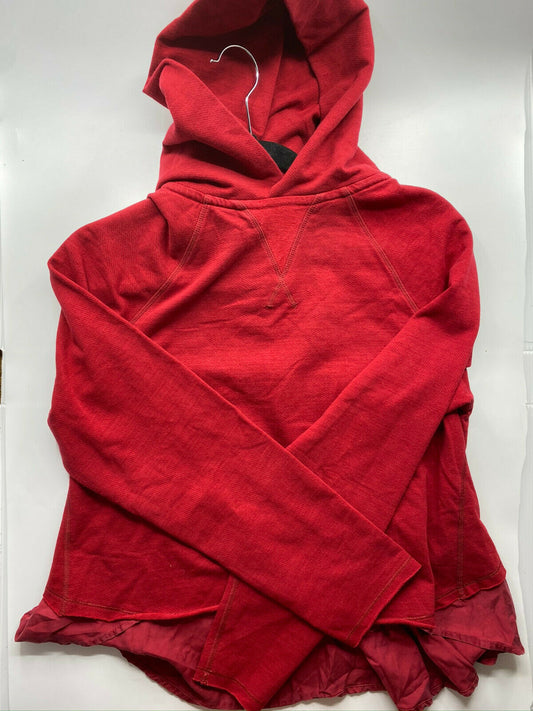 LULULEMON Womens Red Long Sleeves Stylish Hoodies Size: 4