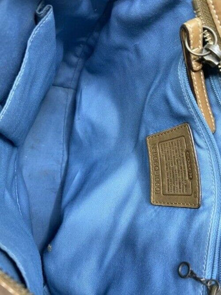 Coach Bag Medium Multi Color Leather Tote