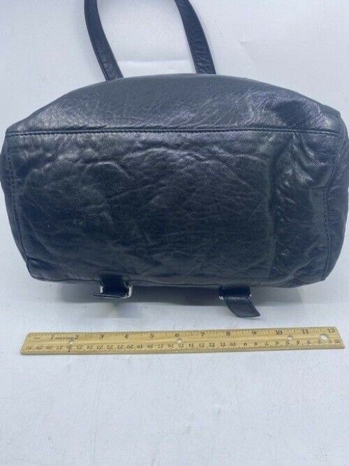 Zadig And Voltaire Bianca Black Leather Shoulder Bag
