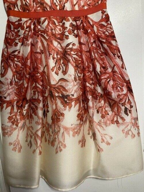 carolina herrera redwhite new cream coral floral msrp