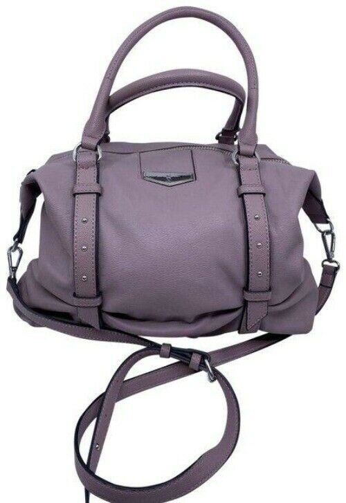 Simply Vera Vera Wang Light Purple Faux Leather Shoulder Bag