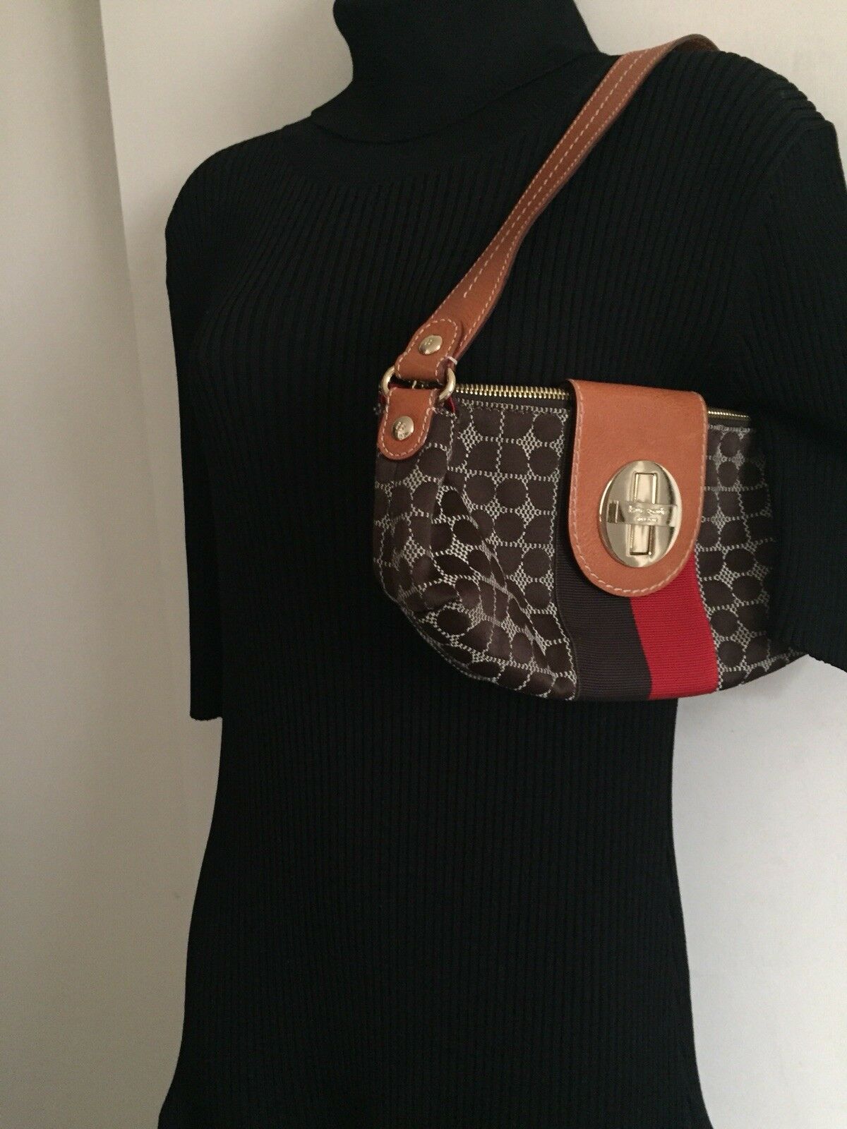 KATE SPADE Multi Color Jacquard Mini Purse Clutch