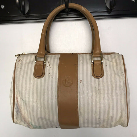 Fendi Vintage White Doctor Bag