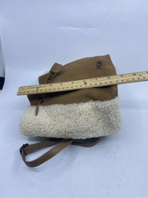 Ugg Australia Fey Mini Convertible Chestnut Brown Suede Backpack