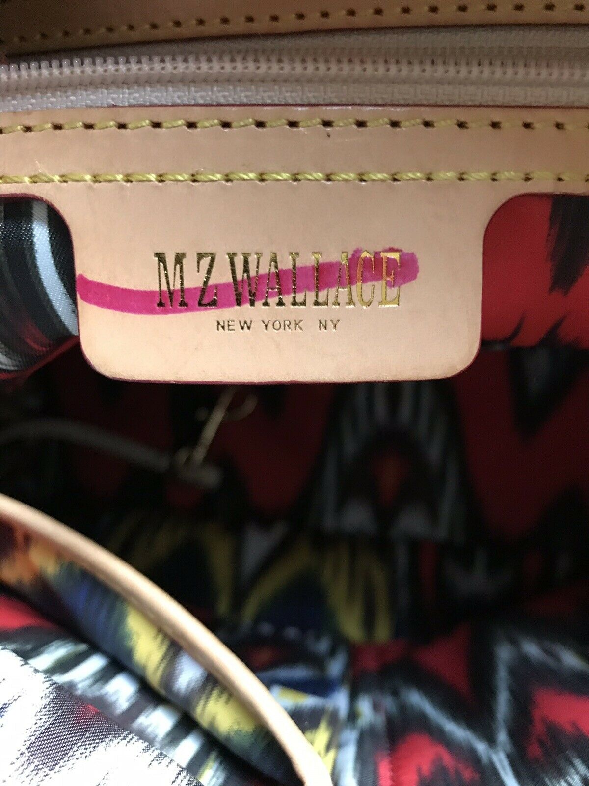 MZ WALLACE White Canvas Bea Bag
