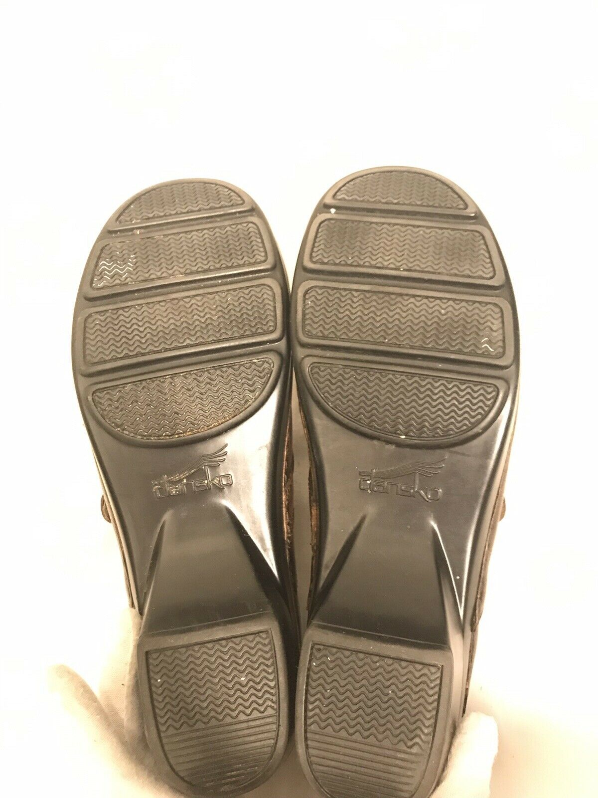 DANSKO CLASSIC CLOGS Brown Leather- Size 9.5