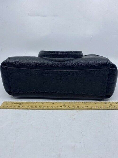 Coach Carryall Mini Brooke Light Goldblack Leather Cross Body Bag