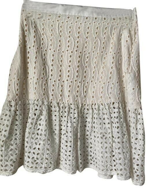 Nicole Miller olive white msrp skirt