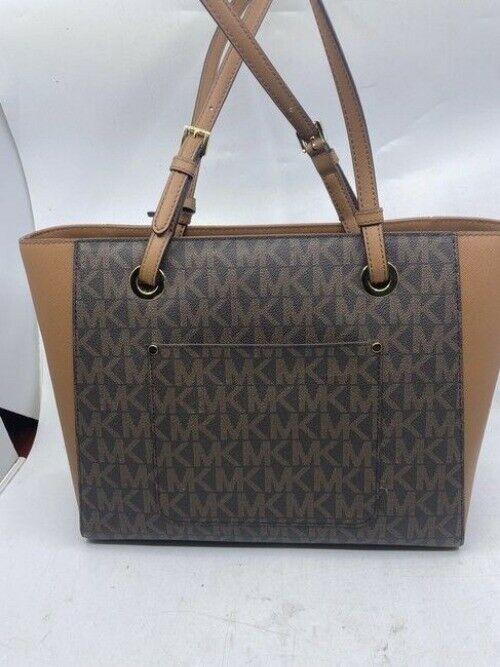 Michael Kors Walsh Borwn Leather Shoulder Bag