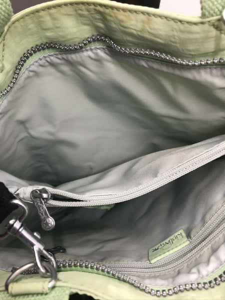 Kipling Pastel Green Medium Size Crossbody Bag