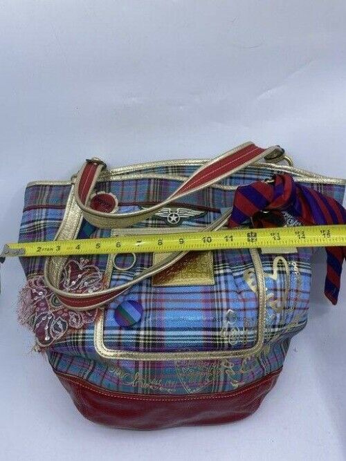 Coach w hand shoulder customized by me wapplique street multicolor shoulder bag