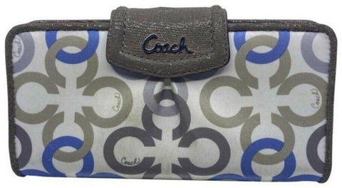 Coach Multicolor Large Unique Design Card Id Wallet