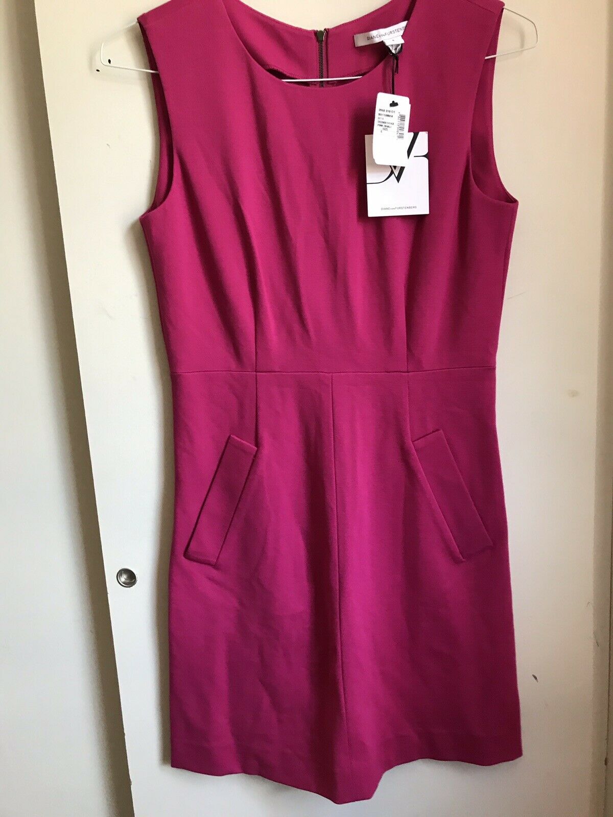 NWT DVF DIANE VON FURSTENBERG Pink Dress
