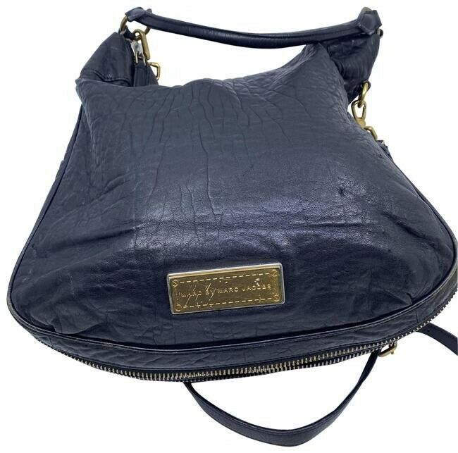 Marc By Marc Jacobs 3 Size Convertible Black Leather Cross Body Bag