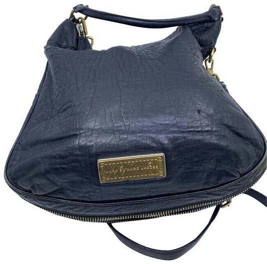 Marc By Marc Jacobs 3 Size Convertible Black Leather Cross Body Bag
