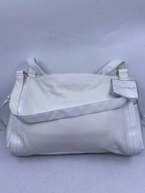 Sag Harbor The Cloths I Wear White Mesh Shoulder Bag