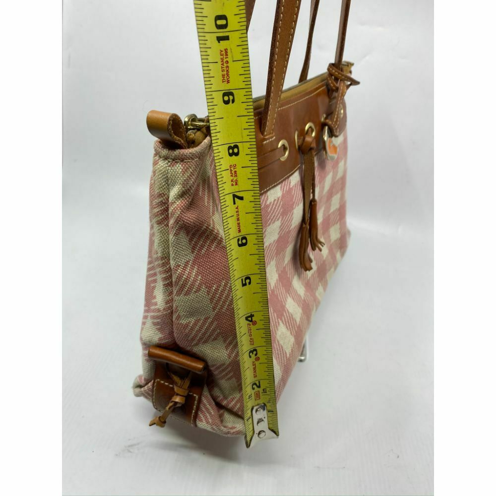 Dooney and Bourke All Over Signature Fabric Bag Size M