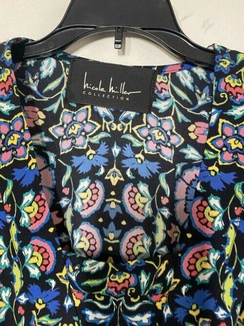 nicole miller multicolor new knee length printed msrp