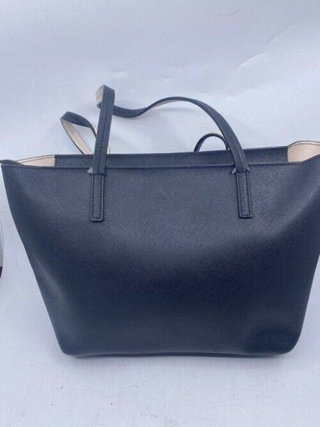 Kate Spade Marina Lakeland Drive Reversible Black Leather Shoulder Bag