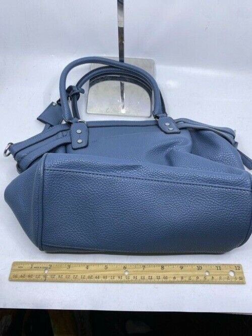 Michael Kors Classic Blue Leather Shoulder Bag