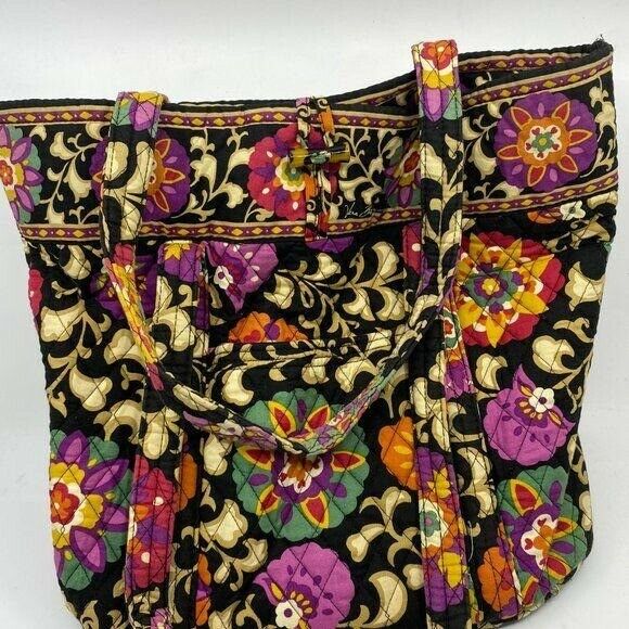 Vera Bradley Multicolor Fabric Large Tote Bag