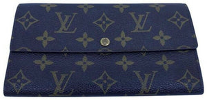 Louis Vuitton Brown Sarah Monogram Vintage Wallet