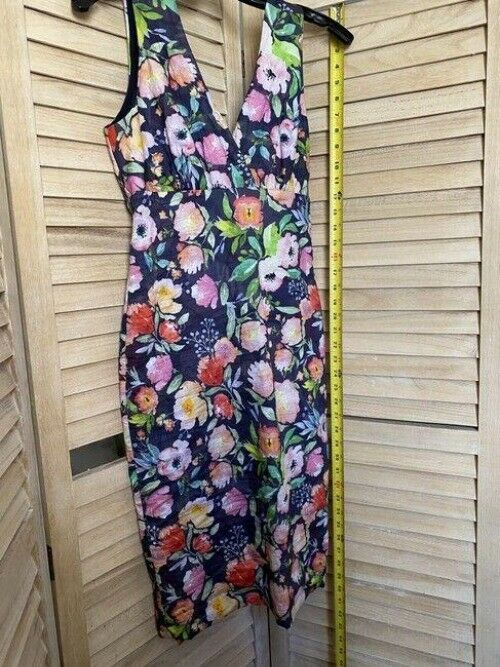 Nicole Miller multicolor new floral mini stretch msrp small short casual dress