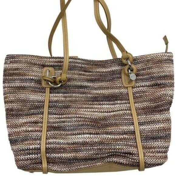 TUMI Multi Color Woven Tote bag