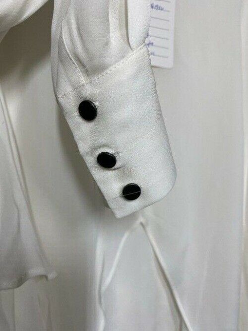 nicole miller white new ls msrp