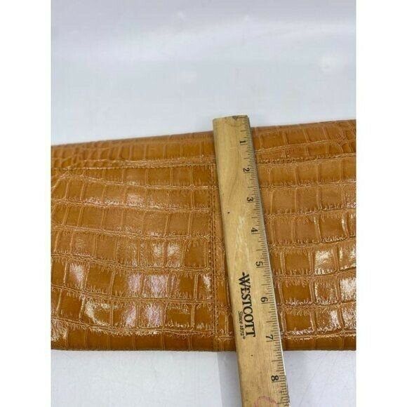 Muska Milano Orange Vintage Leather Handbag