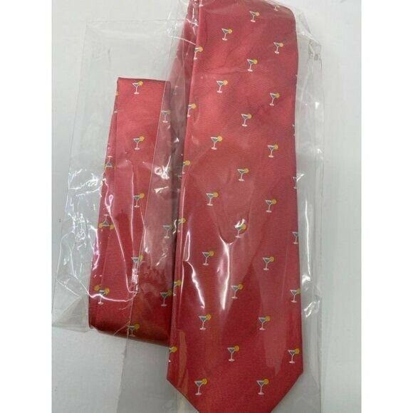 New! BONOBOS Red Premium Neck Tie Made in USA