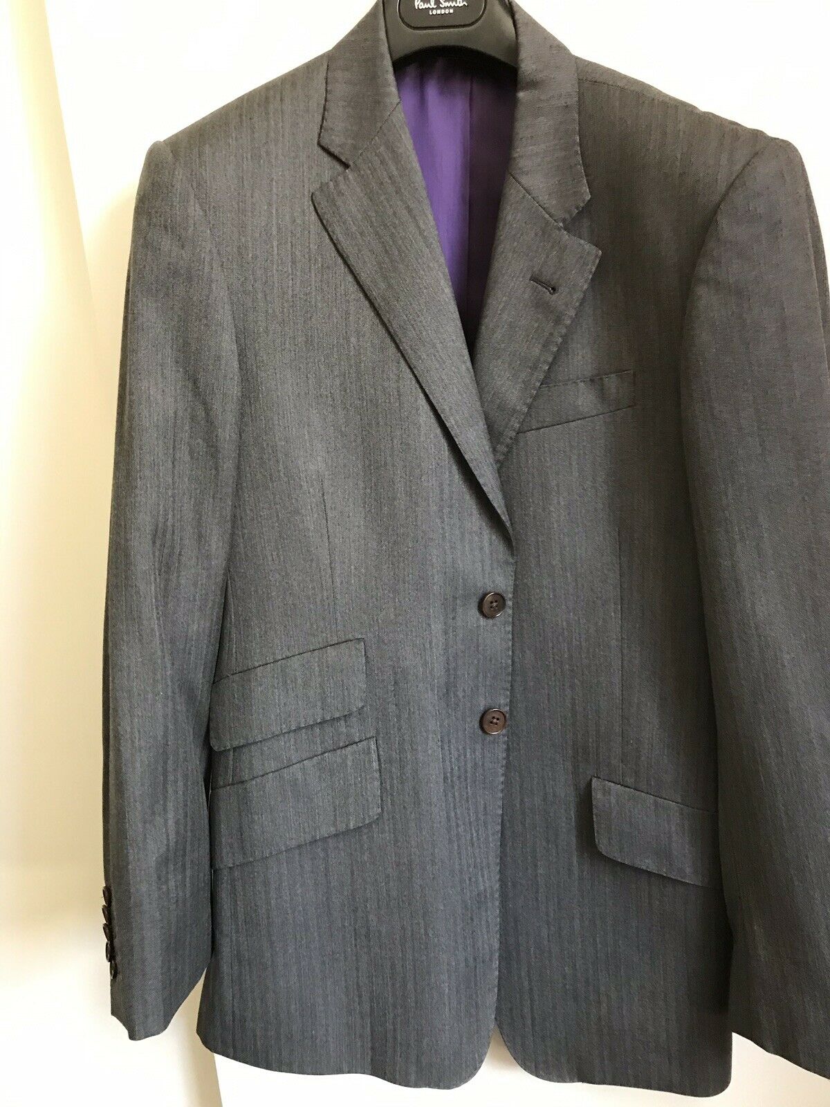Paul Smith London The Byard  Blazer Jacket Sz 36 Made In Italy