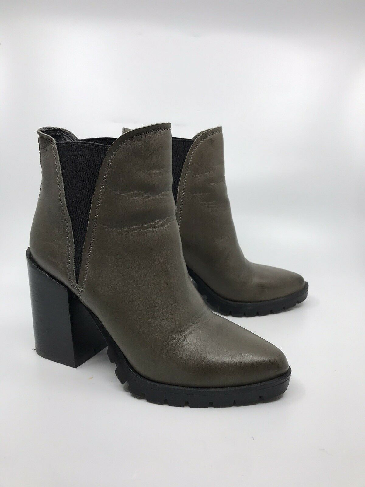 Sam Edelmen Olive Leather  Boots 6.5