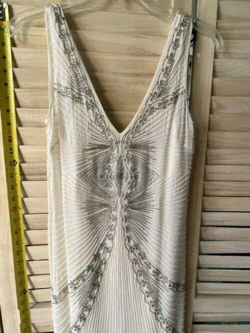 Nicole Miller Ivory Beaded Bridal Gown Msrp