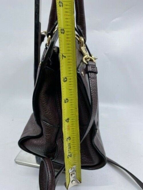 coach handbag w strap burgundy leather cross body bag