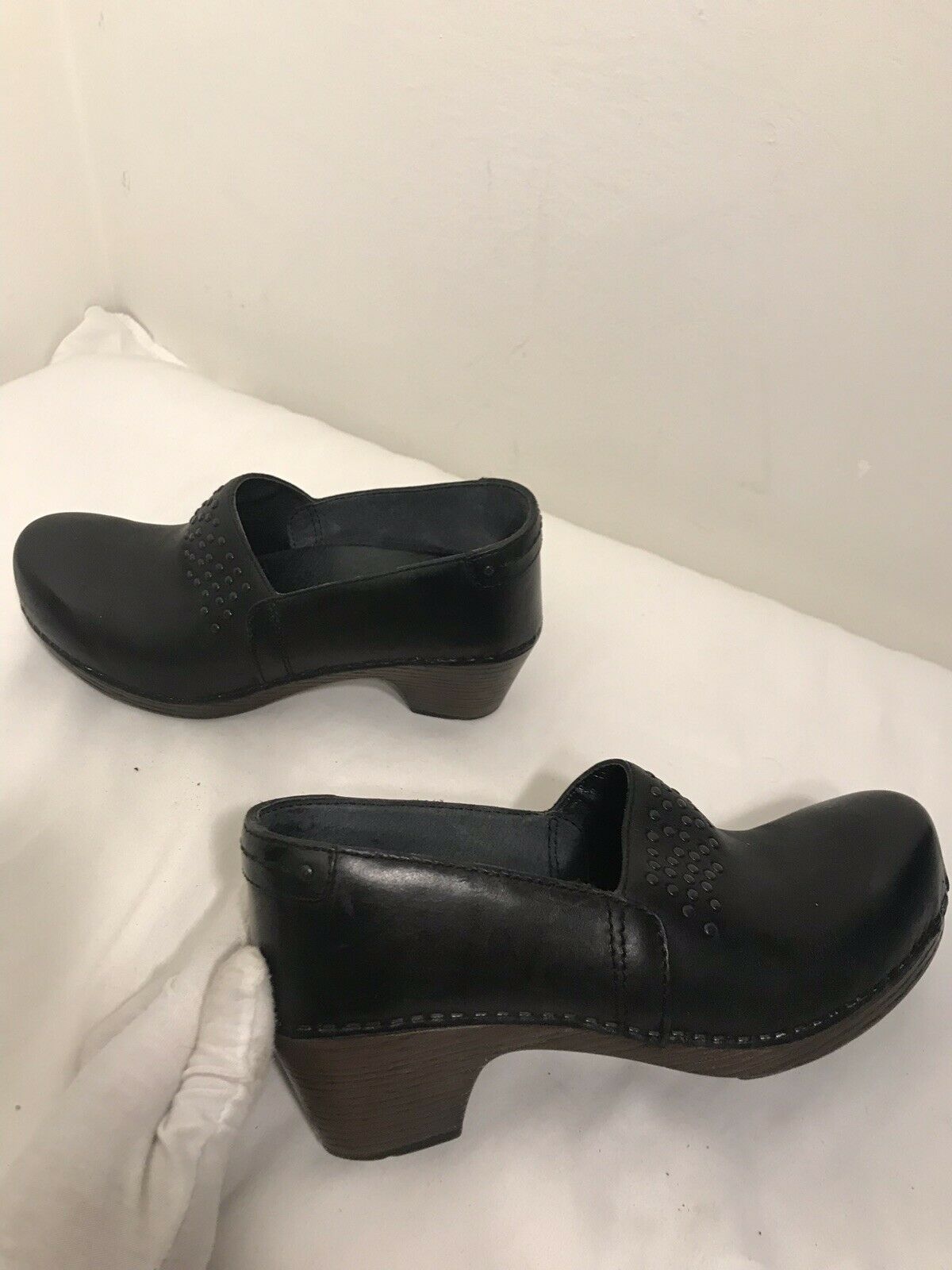 DANSKO CLASSIC CLOGS Black Stud Designed-size US 5.5