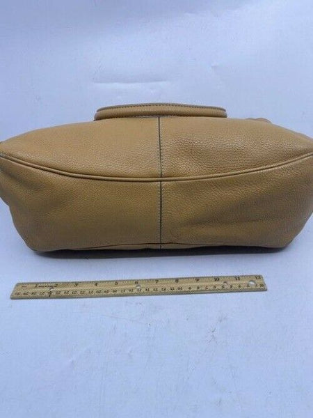 Tod S Tan Leather Shoulder Bag