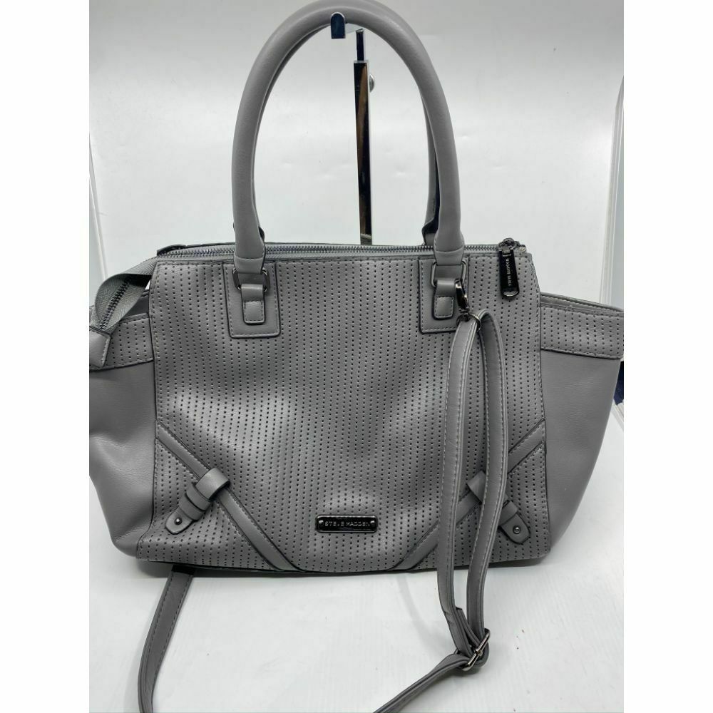 Steve Madden Gray Large Tote Bag