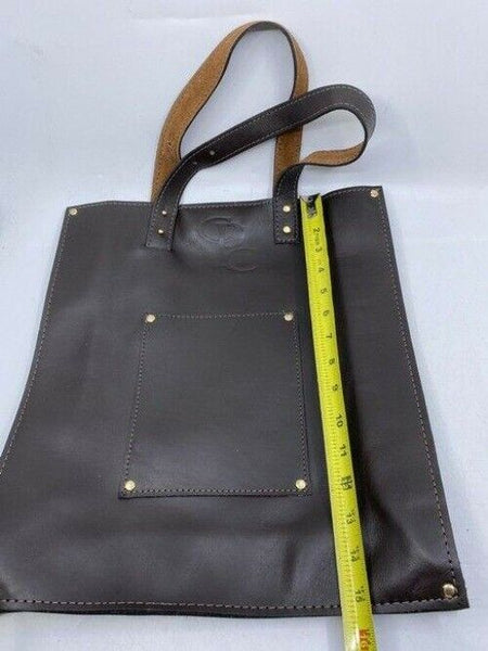 msrp brown leather tote