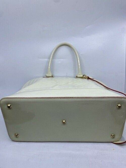 arcadia large handbag w strap white patent leather cross body bag
