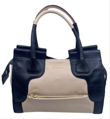 See By Chloe Iris Small Handbag Bliss And Black Leather Cross Body Bag