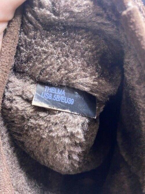 Coach Brown Tall Suede Bootsbooties Size Us