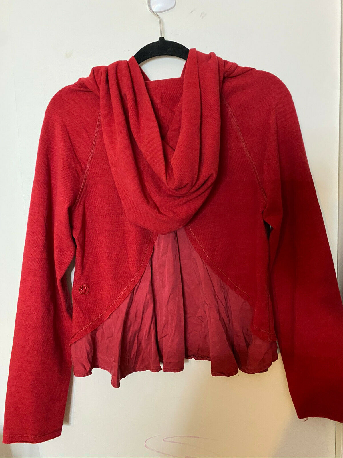 LULULEMON Womens Red Long Sleeves Stylish Hoodies Size: 4