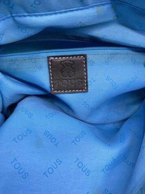 tous msrp brown suede leather cross body bag