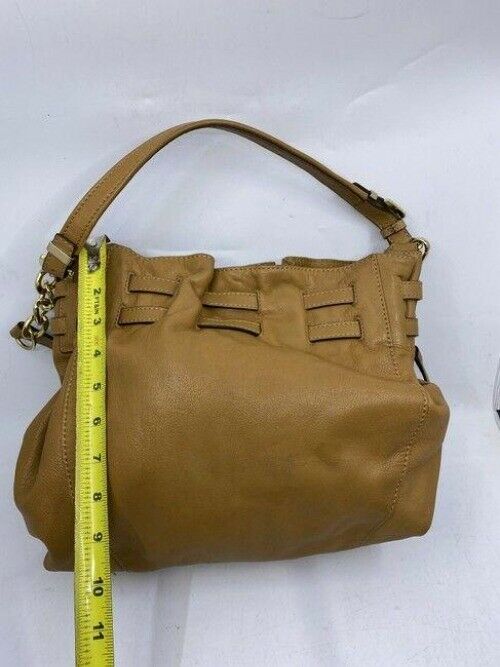 michael kors crossbody w w strap orange leather hobo bag