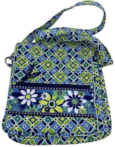 Vera Bradley Msrp Green Blue Cross Body Bag