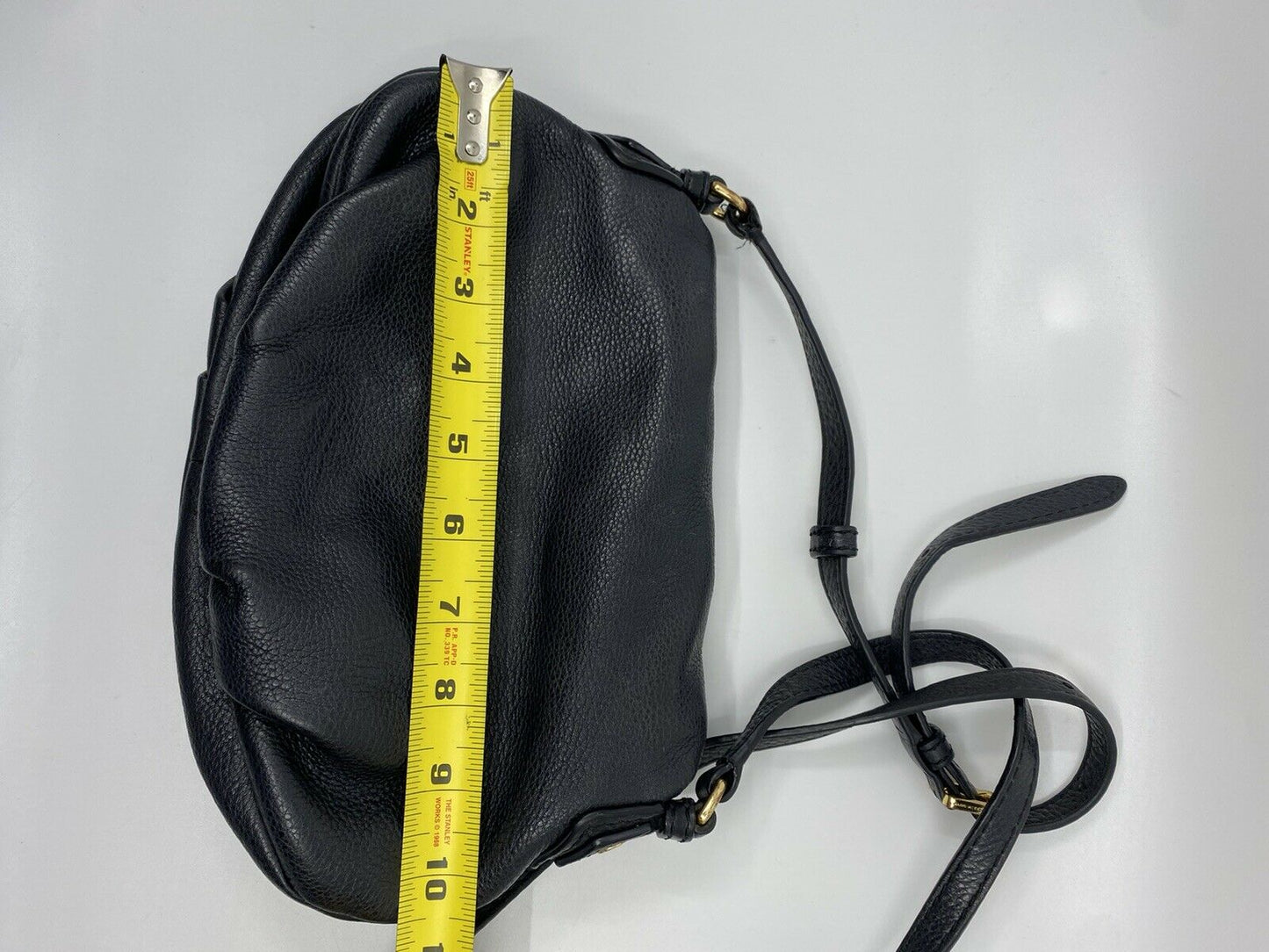 Marc Jacobs Medium Size Black Leather Crossbody