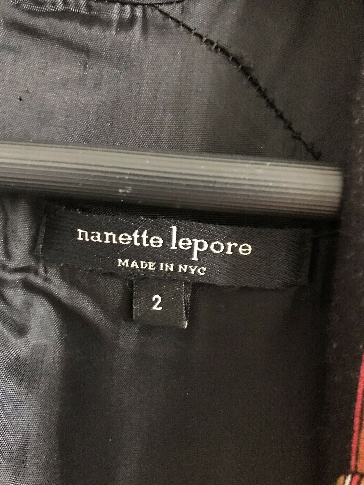 Nanette Lepore Printed Dress Size 2
