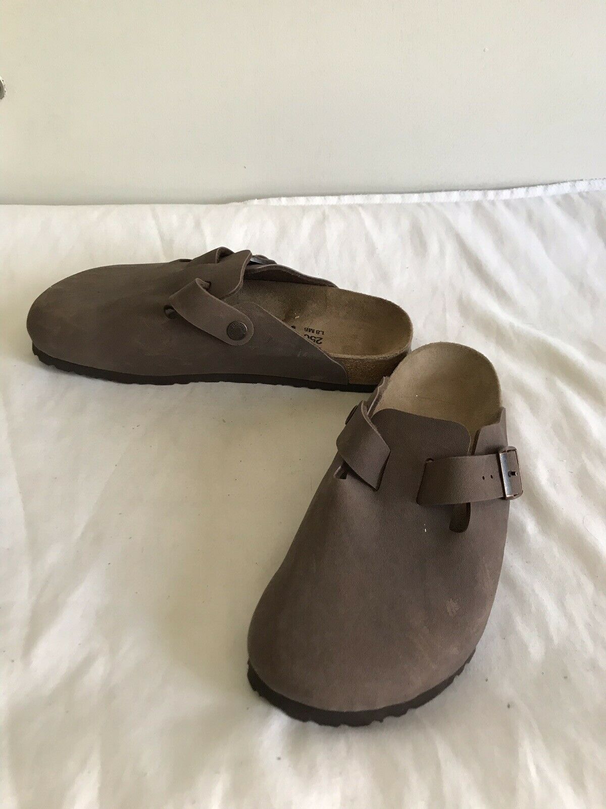 BIRKENSTOCK SLIPPERS-Brown-Size L8 M6